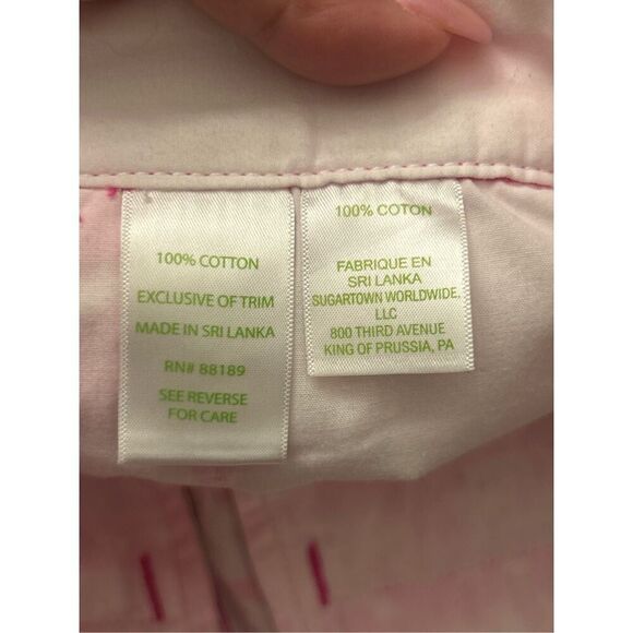 Lilly Pulitzer Buttercup Shorts Pink Elephant 00 - Picture 8 of 8